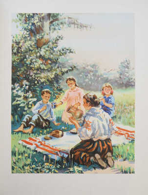 Тычина П.Г. Вышьем Сталина портрет / Рис. Л. Джолос и Е. Соловьева. Киев: Молодь, 1950.